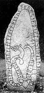 Runes in zoomorphic design