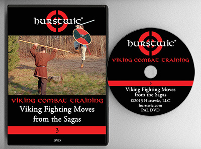Hurstwic DVD Viking combat training DVD volume 3 PAL