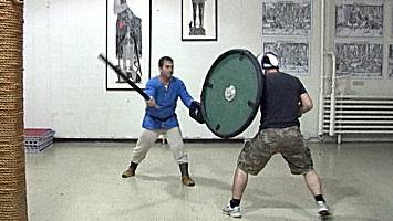 Viking combat training DVD: sword and shield