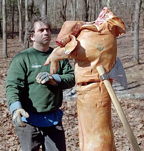 Hurstwic test cuts to animal carcasses